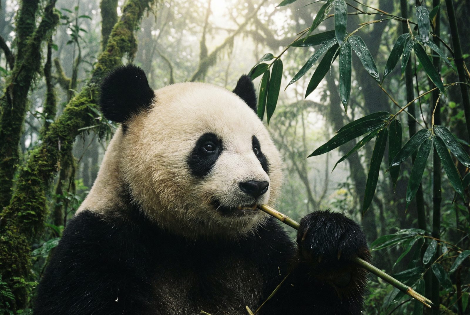 海角熊猫吃竹子视频